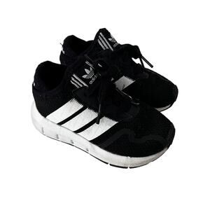 Adidas Swift Run X Black Sneakers Sz 7 Baby